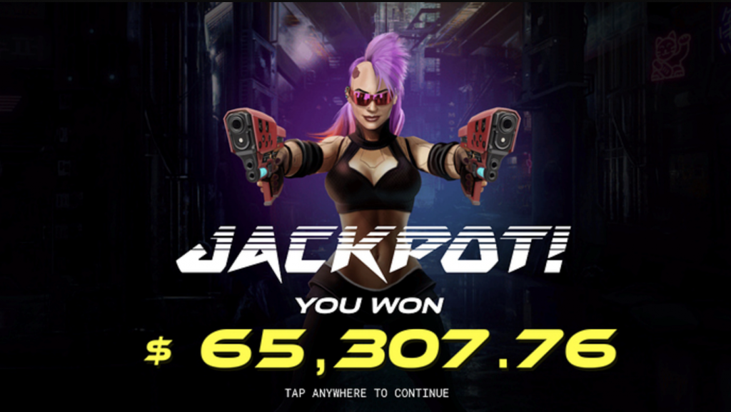 Cyberpunk City Progressive Jackpot